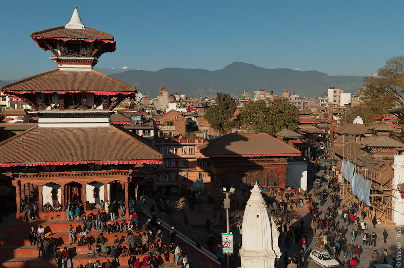 Катманду: площадь Дурбар и храм обезьян